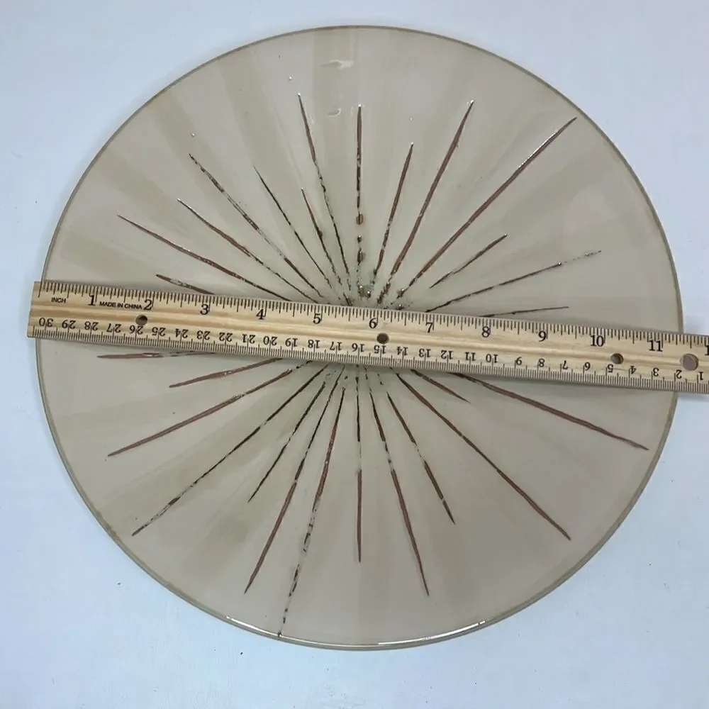 Pier1 Stoneware Large Serving Platter Plate Tan Brown Sanctuary Dishwasher Safe